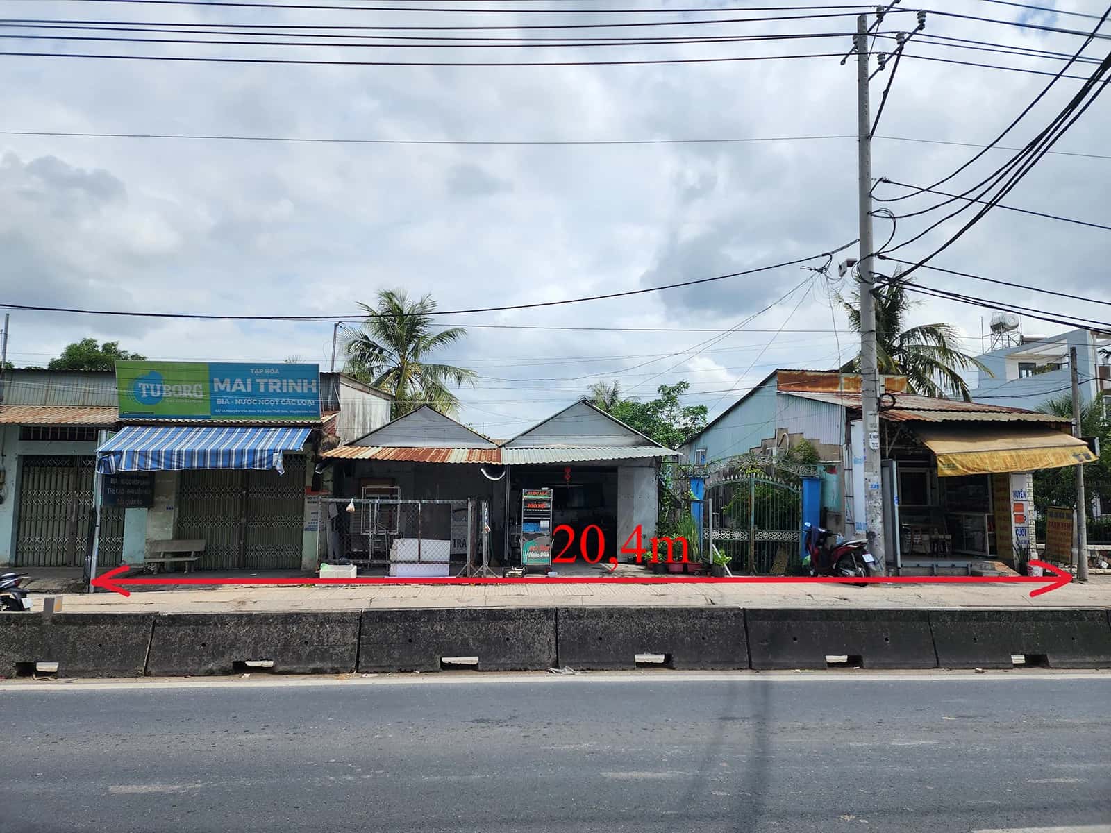 Bán nhà mặt tiền Nguyễn Văn Bứa, ấp 51 Huyện Hóc Môn, TP.HCM – 6 phòng ngủ, giá 29.7 tỷ