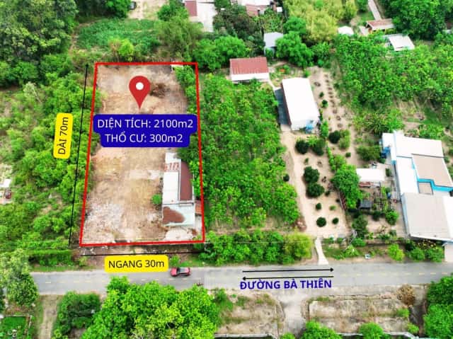 Bán đất Bà Thiên  Huyện Củ Chi, TP.HCM – giá 10 tỷ