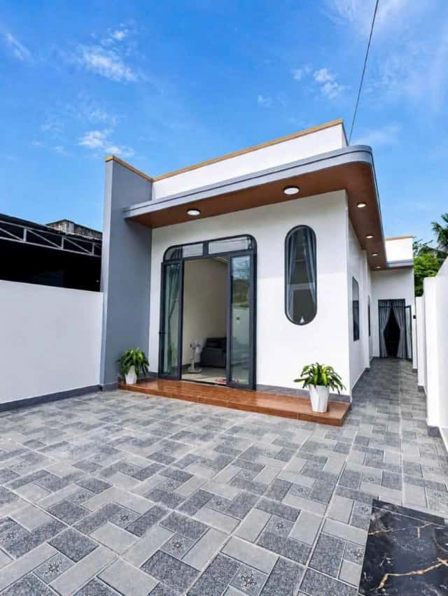 Bán nhà hẻm đường số 45 Phạm Hùng Kp Long Chí  Thị xã Hòa Thành, Tây Ninh – 2 phòng ngủ, giá 1.8 tỷ