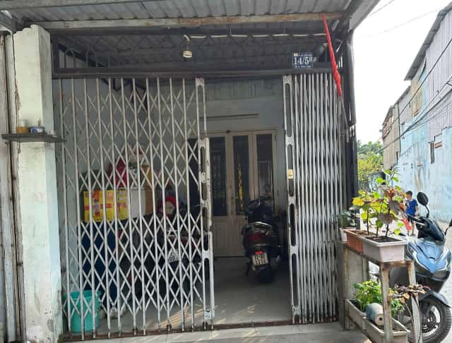 Bán nhà mặt tiền 14/5B Bắc Lân 2 Huyện Hóc Môn, TP.HCM – 2 phòng ngủ, giá 3.5 tỷ
