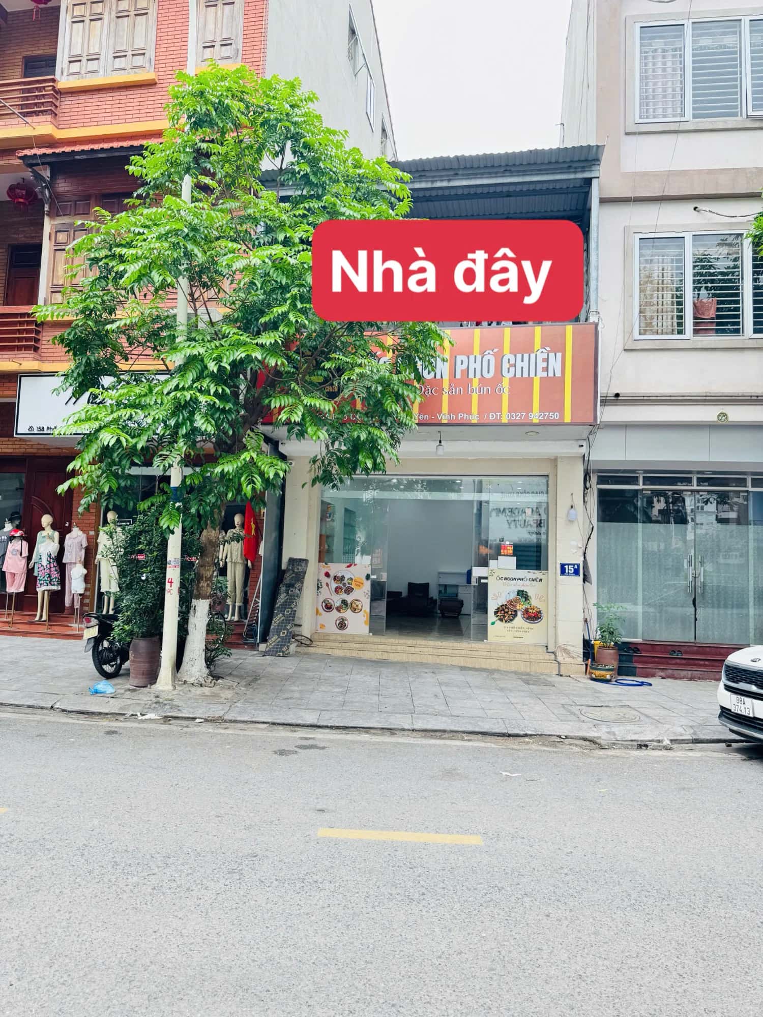 Bán nhà mặt tiền Phố Chiền Thành phố Vĩnh Yên, Vĩnh Phúc – 2 phòng ngủ, giá 6.2 tỷ