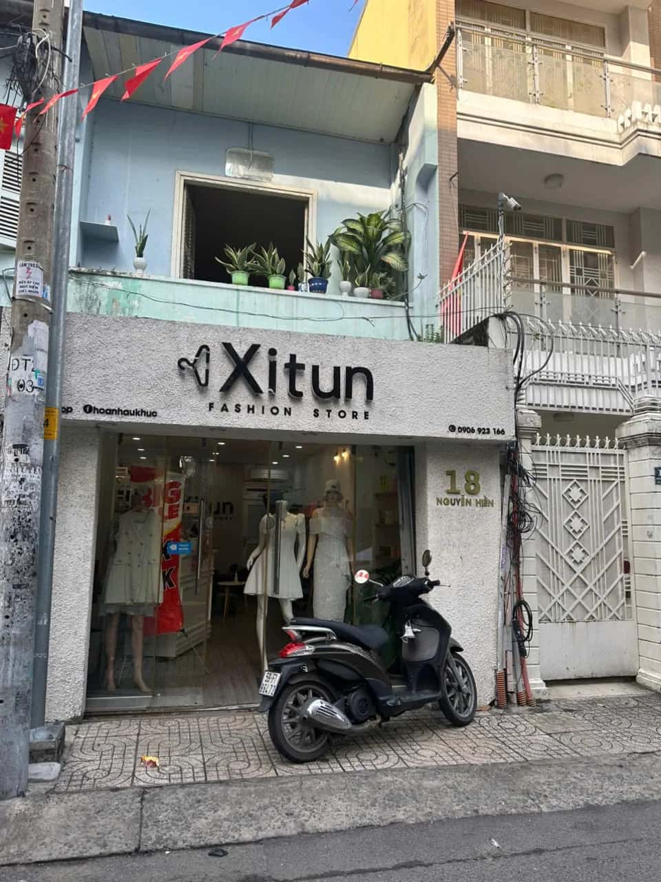 Cho thuê nhà mặt tiền Nguyễn Hiền Quận 3, TP.HCM – giá 12 triệu