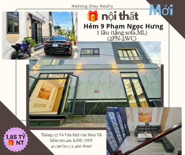 Bán nhà mặt tiền Phạm Ngọc Hưng Quận Ninh Kiều, TP. Cần Thơ – 2 phòng ngủ, giá 1.9 tỷ Bán nhà mặt tiền Phạm Ngọc Hưng Quận Ninh Kiều, TP. Cần Thơ – 2 phòng ngủ, giá 1.9 tỷ