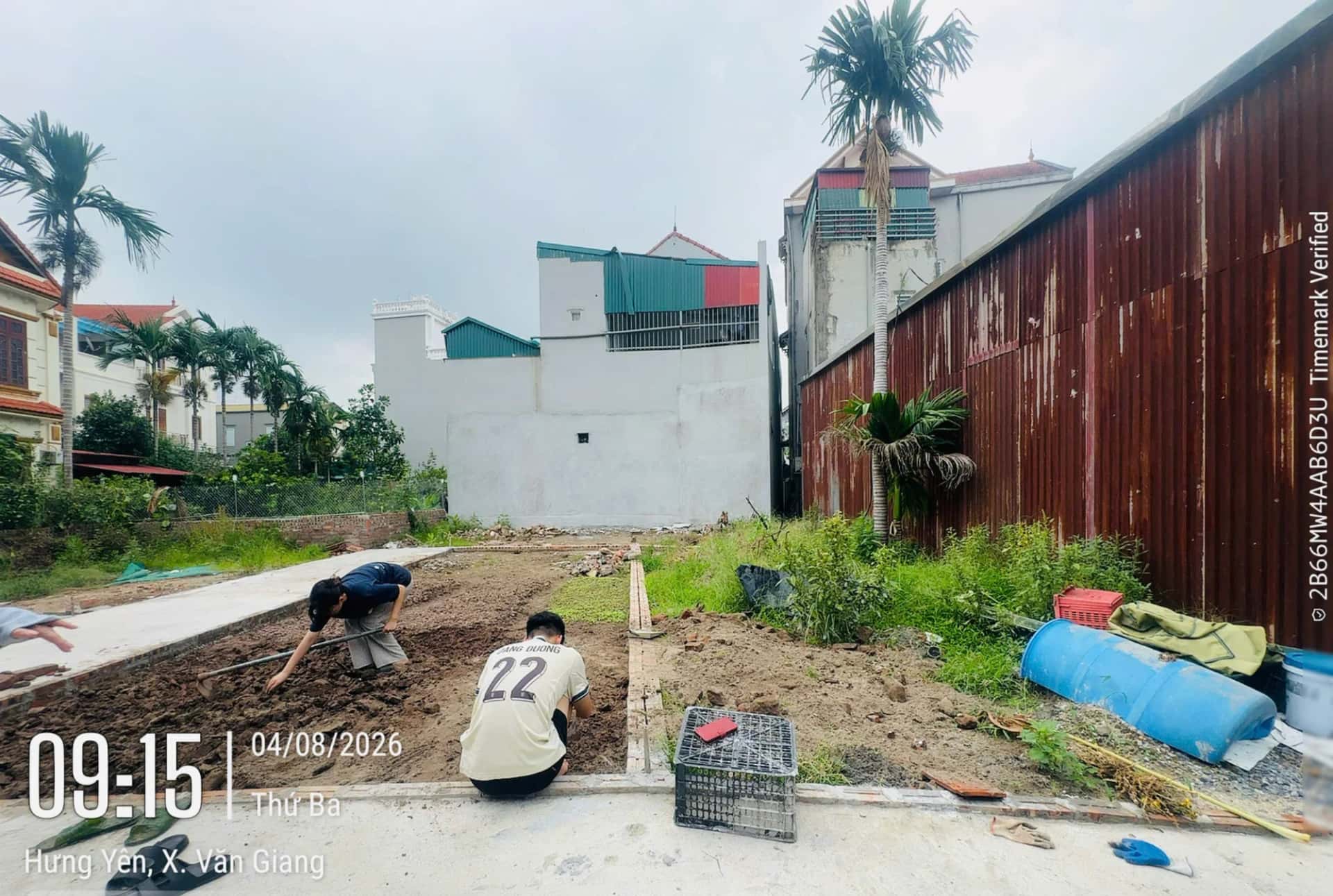 Bán đất Thôn Công Luận 1 Huyện Văn Giang, Hưng Yên – giá 2 tỷ