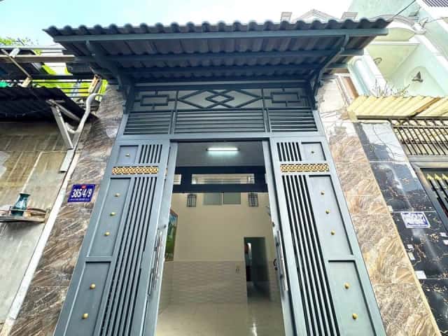 Bán nhà hẻm 385/4/9 Khu phố 5  Quận 12, TP.HCM – 2 phòng ngủ, giá 3.4 tỷ