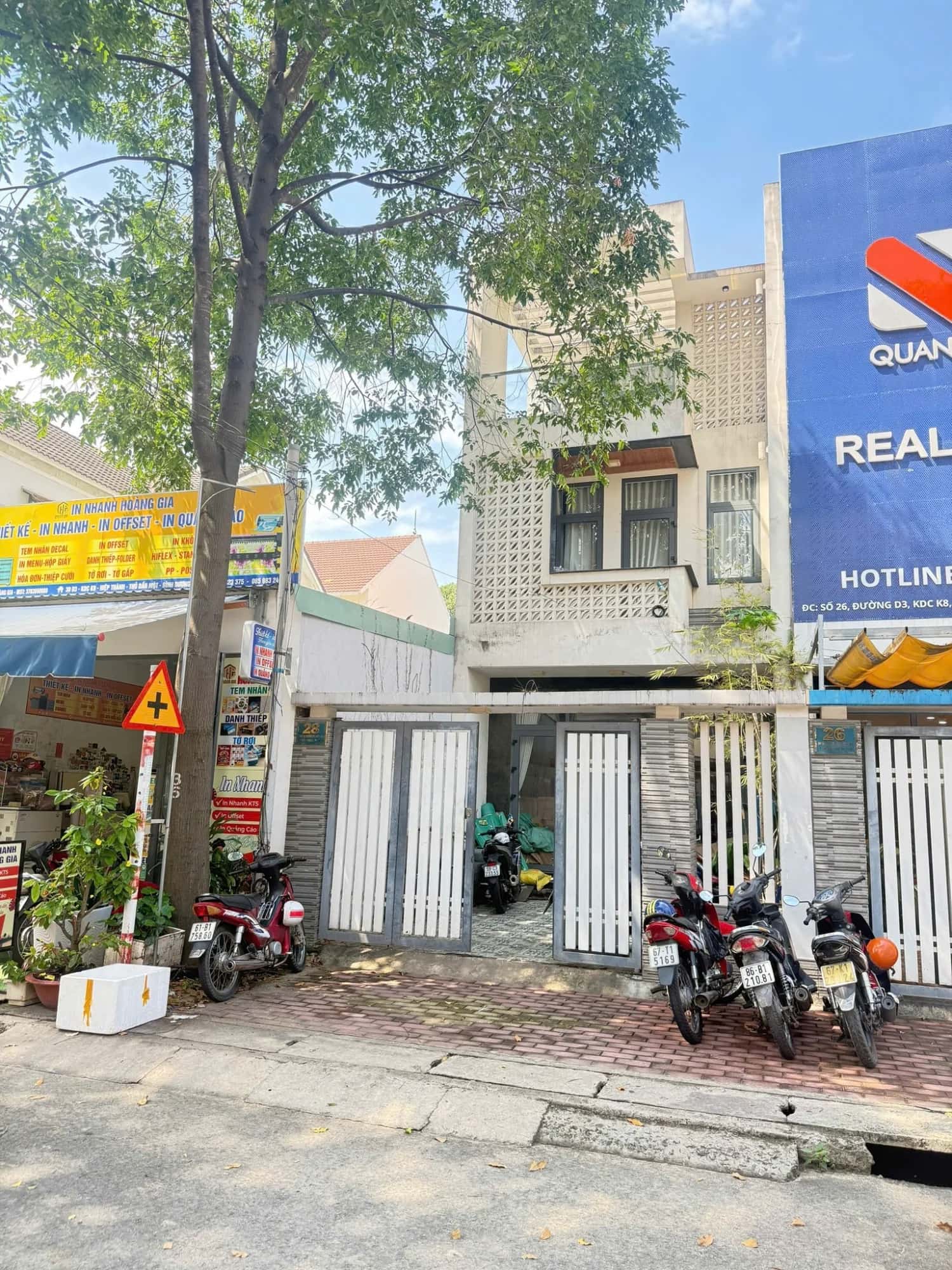 Bán nhà mặt tiền đường D3, KDC K8  Thành phố Thủ Dầu Một, Bình Dương – 3 phòng ngủ, giá 6.3 tỷ