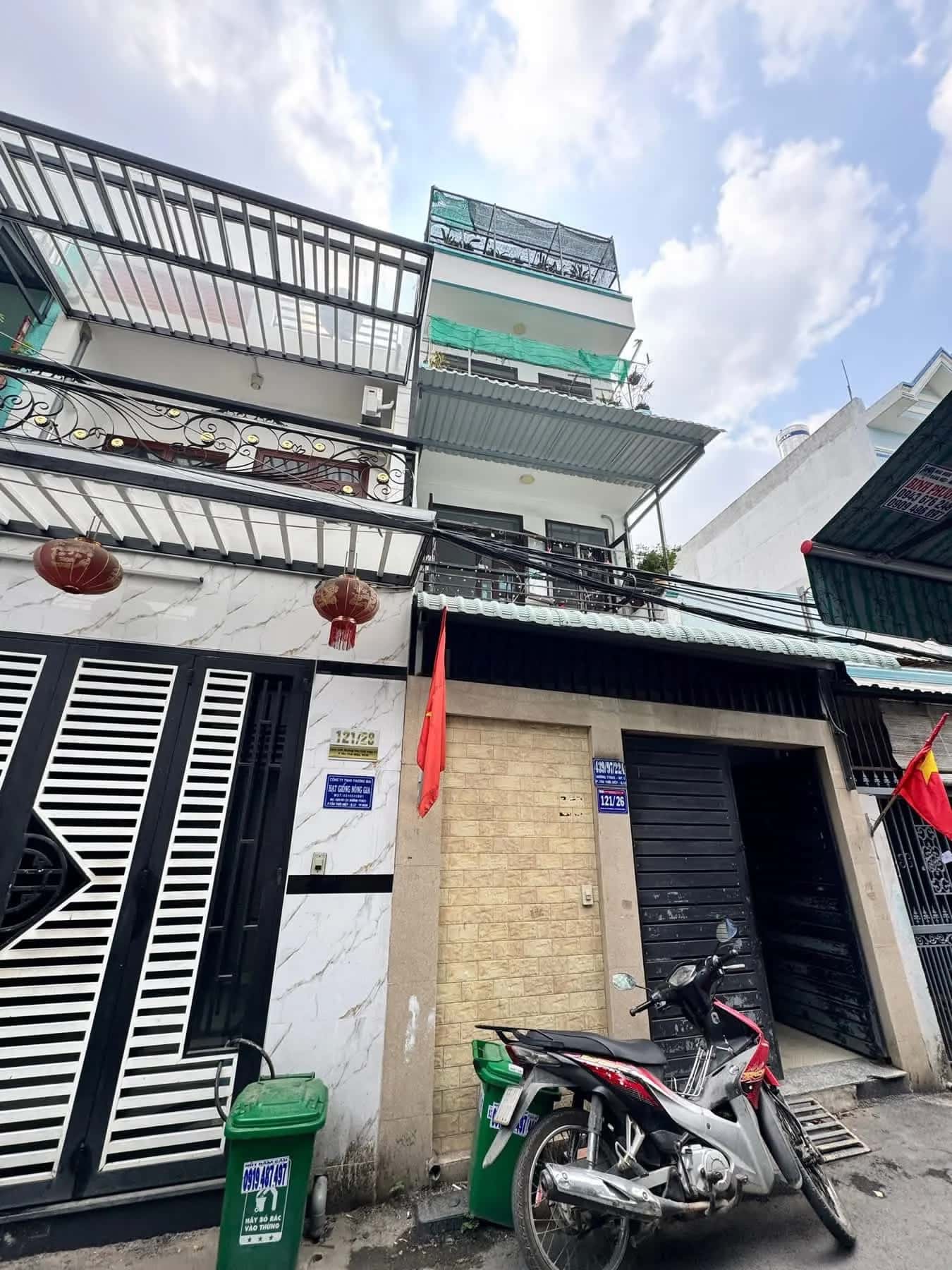 Bán nhà hẻm Tân Thới Hiệp 21, khu phố 1 Quận 12, TP.HCM – 4 phòng ngủ, giá 4.9 tỷ