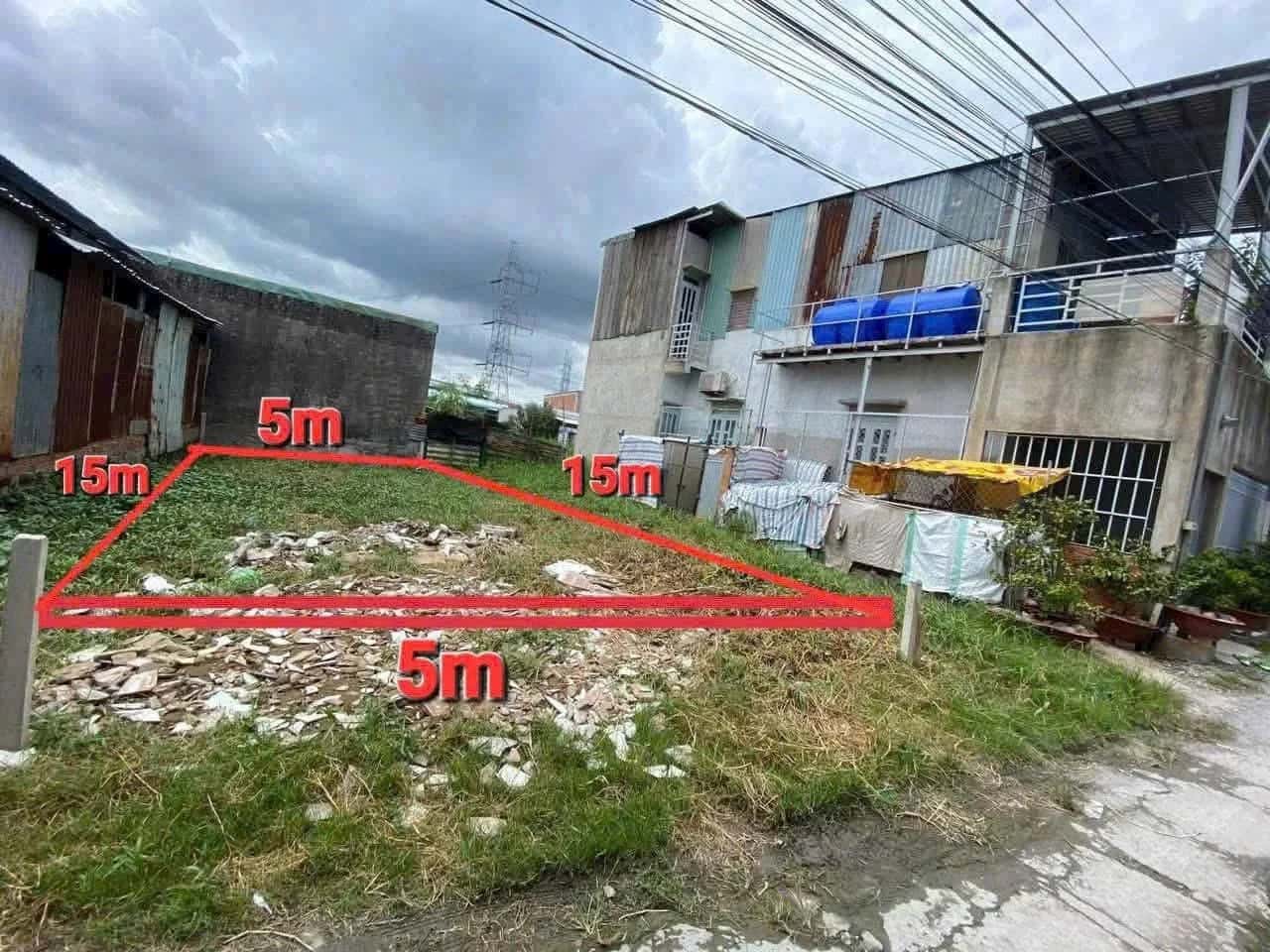 Bán đất hẻm Đường Ba Nhơn (TK 06) Huyện Cần Giuộc, Long An – giá 1.2 tỷ