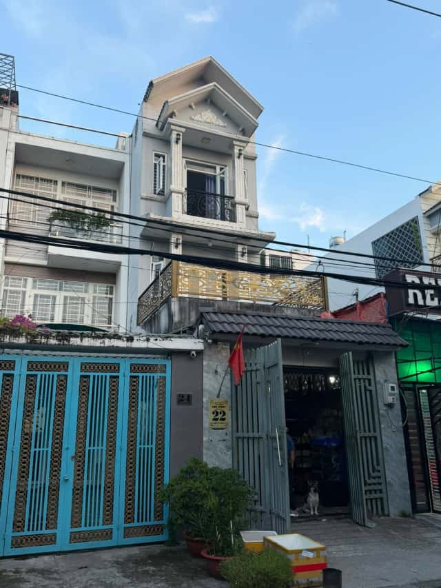 Bán nhà mặt tiền Thạnh Lộc 57 Quận 12, TP.HCM – 4 phòng ngủ, giá 5.4 tỷ