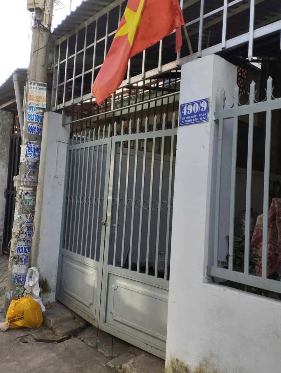 Bán nhà hẻm Hà Huy Giáp Quận 12, TP.HCM – 2 phòng ngủ, giá 4.3 tỷ