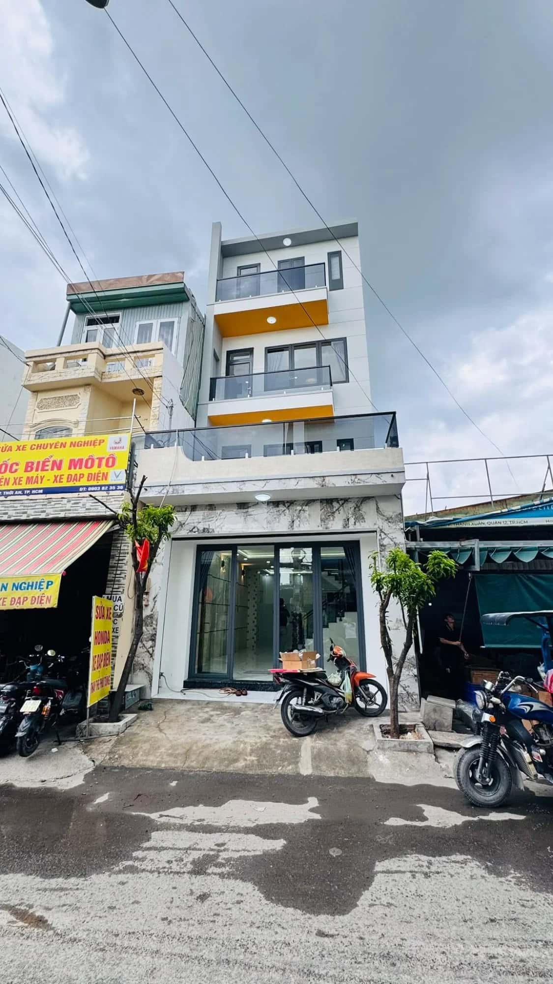 Bán nhà mặt tiền Thạnh Xuân 22 Quận 12, TP.HCM – 4 phòng ngủ, giá 7.5 tỷ