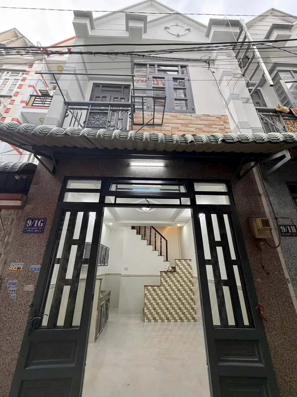 Cho thuê nhà hẻm Lê Văn Khương Quận 12, TP.HCM – 2 phòng ngủ, giá 4 triệu
