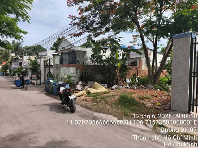 Bán đất đường ĐX 07 Thành phố Tân Uyên, Bình Dương – giá 3.1 tỷ