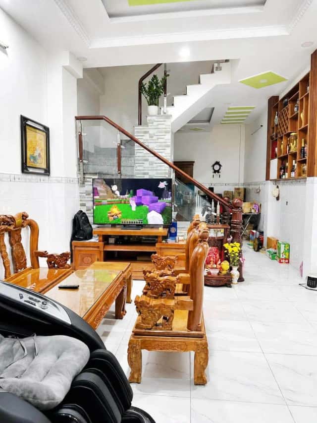 Bán nhà hẻm Tân Chánh Hiệp 17 Quận 12, TP.HCM – 4 phòng ngủ, giá 5.4 tỷ