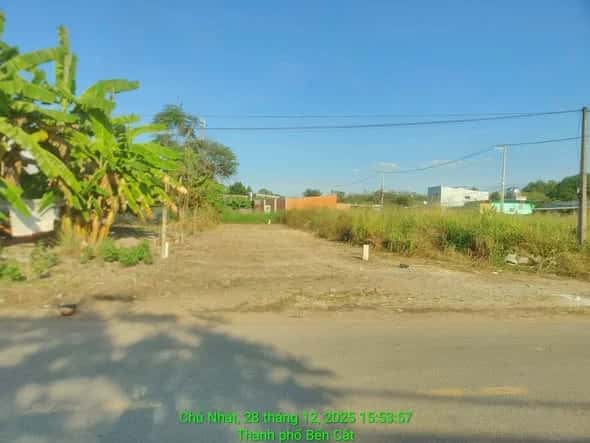 Bán đất đường ĐH609 Thành phố Bến Cát, Bình Dương – giá 3 tỷ