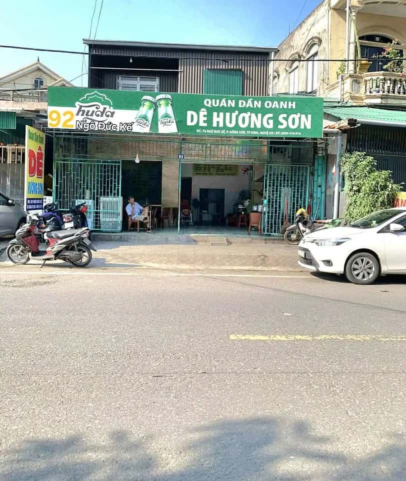 Bán nhà mặt tiền Ngô Đức Kế Thành phố Vinh, Nghệ An – 2 phòng ngủ, giá 12.1 tỷ