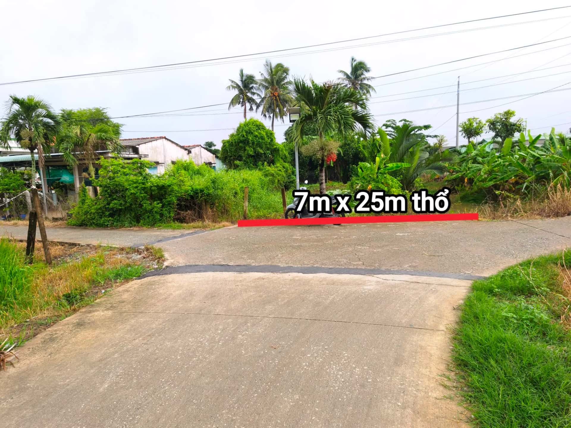 Bán đất hẻm đường Phú Tâm  Huyện Châu Thành, Long An – giá 430 triệu