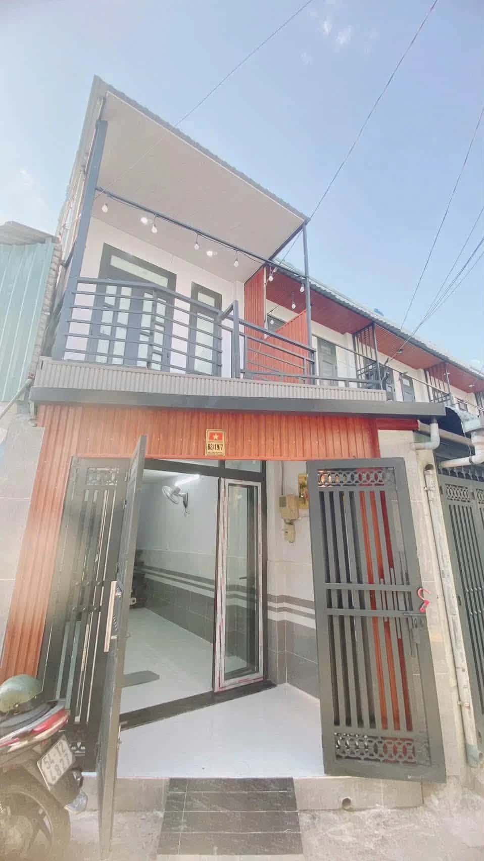 Bán nhà hẻm Trần Thị Cờ Quận 12, TP.HCM – 2 phòng ngủ, giá 1.3 tỷ