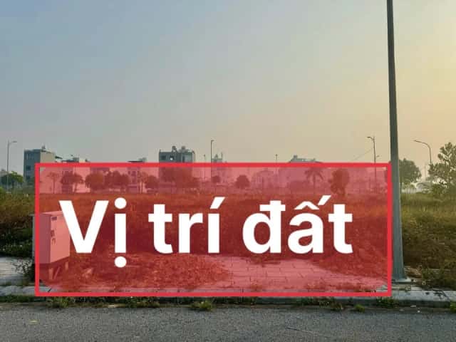 Bán đất LK20-10, Khu đô thị sinh thái Bắc Đầm Vạc Thành phố Vĩnh Yên, Vĩnh Phúc – giá 6.3 tỷ