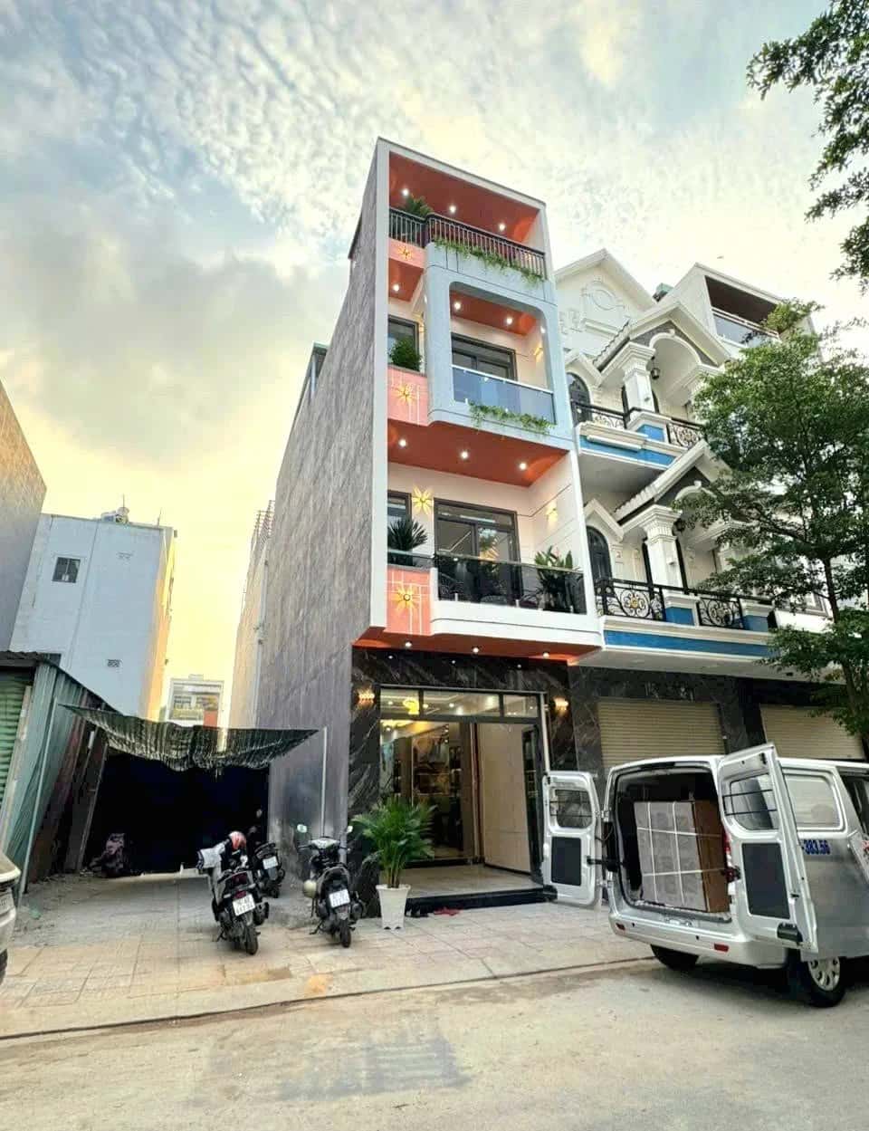Bán nhà mặt tiền đường D2 Thành phố Thuận An, Bình Dương – 4 phòng ngủ, giá 5.3 tỷ