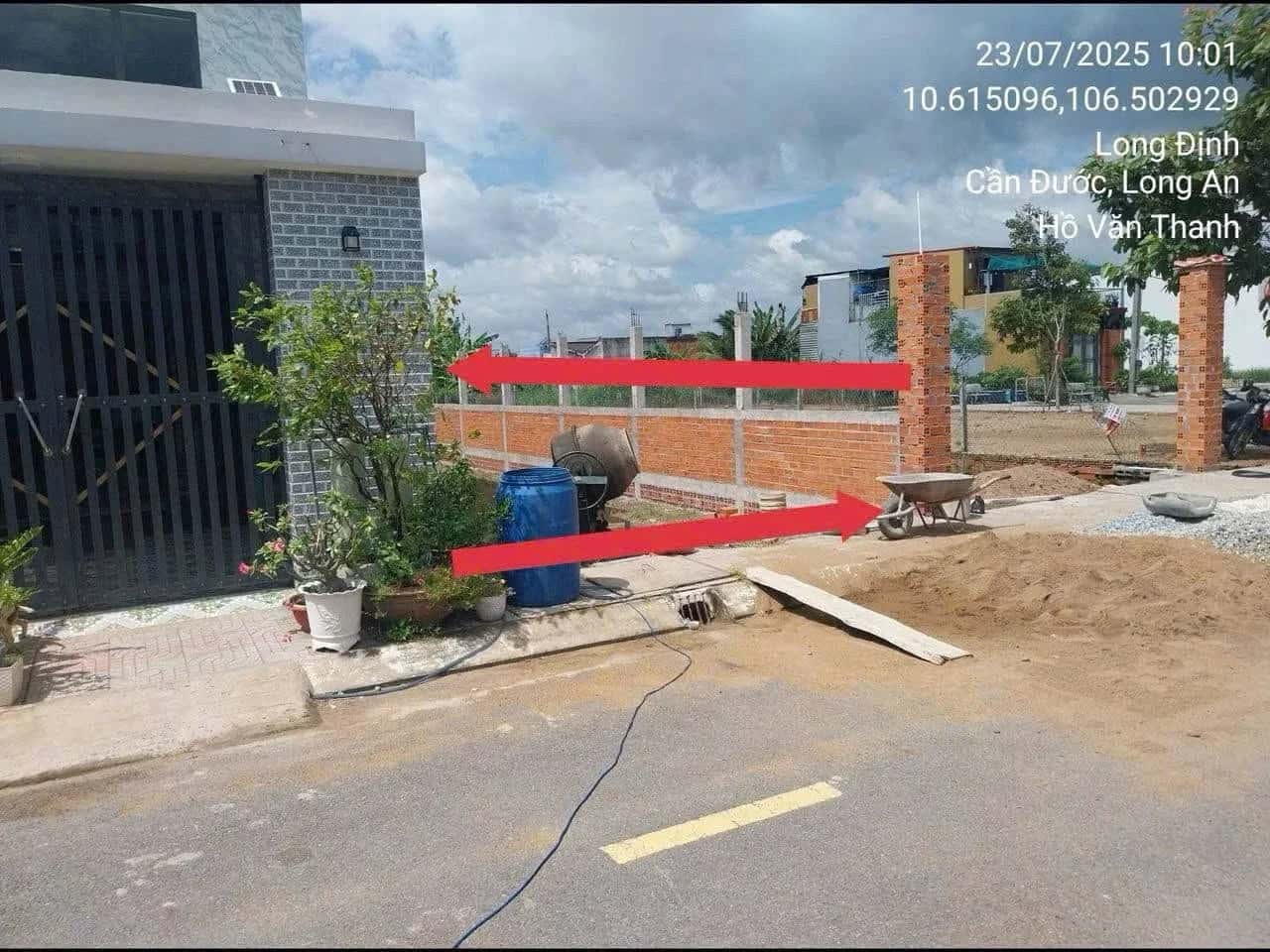 Bán đất đường số 2 KDC Thuận Đạo Huyện Cần Đước, Long An – giá 2.5 tỷ