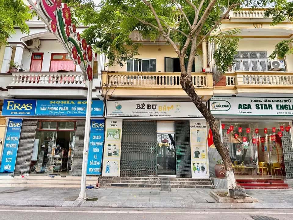 Bán nhà mặt tiền Tô Hiệu Thành phố Vĩnh Yên, Vĩnh Phúc – 3 phòng ngủ, giá 6.6 tỷ