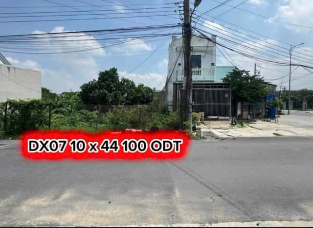 Bán đất đường DX 007 Thành phố Thủ Dầu Một, Bình Dương – giá 10.2 tỷ