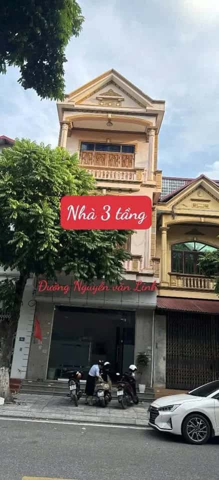 Bán nhà mặt tiền Nguyễn Văn Linh Thành phố Vĩnh Yên, Vĩnh Phúc – 3 phòng ngủ, giá 9.5 tỷ