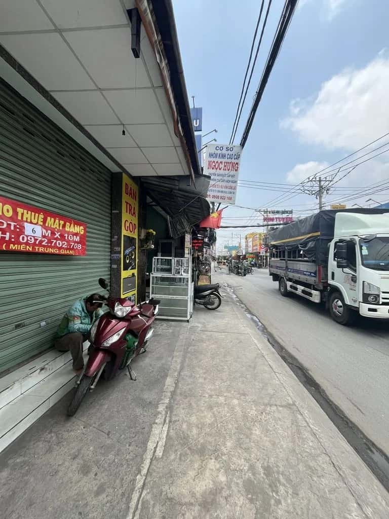 Cho thuê nhà mặt tiền Đường Nguyễn Thị Tú Quận Bình Tân, TP.HCM – giá 15 triệu