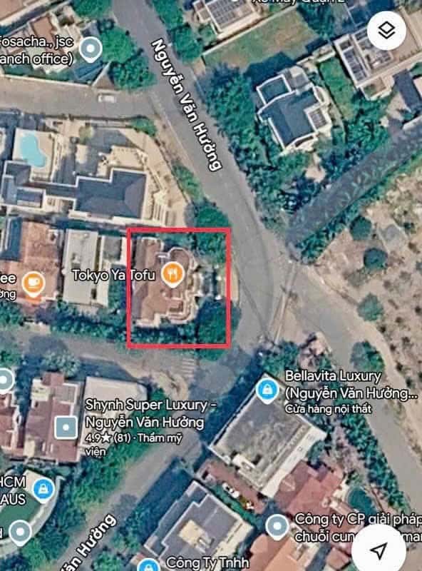 Bán nhà mặt tiền Nguyễn Văn Hưởng Thành phố Thủ Đức, TP.HCM – giá 250 tỷ