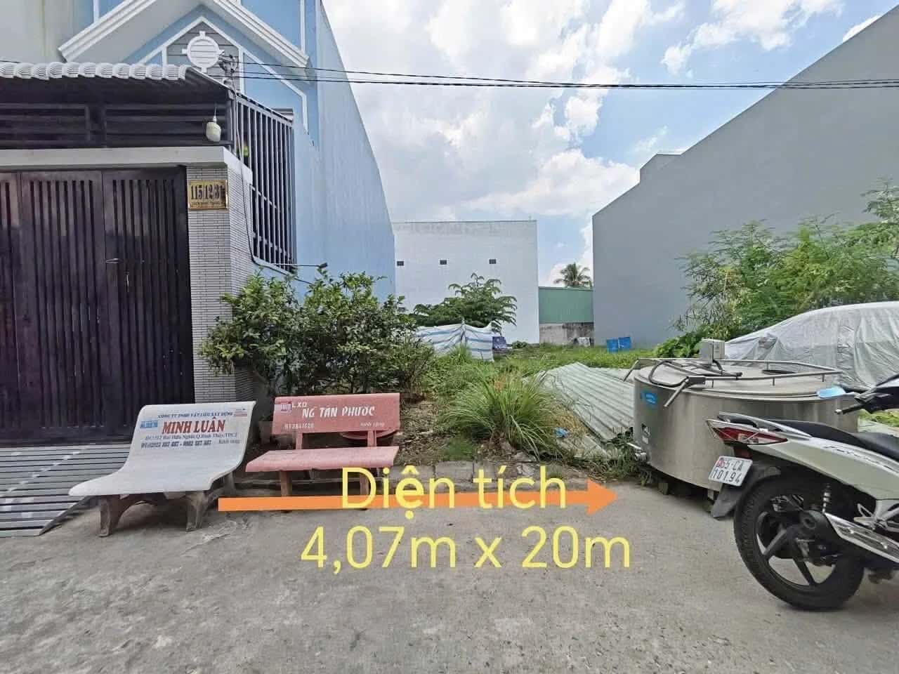 Bán đất hẻm 115 Cách Mạng Tháng Tám Quận Bình Thuỷ, TP. Cần Thơ – giá 1.9 tỷ