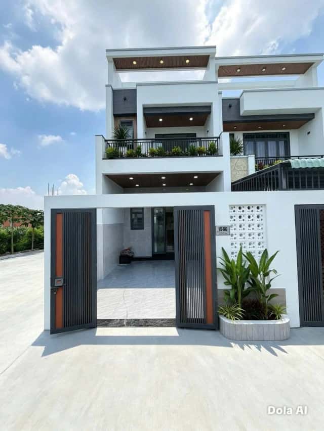 Bán nhà mặt tiền Ấp Mới 1 Huyện Đức Hòa, Long An – 3 phòng ngủ, giá 3 tỷ