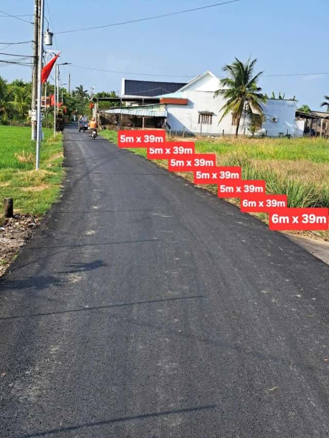 Bán đất Ấp Bình Sơn Huyện Châu Thành, Long An – giá 850 triệu
