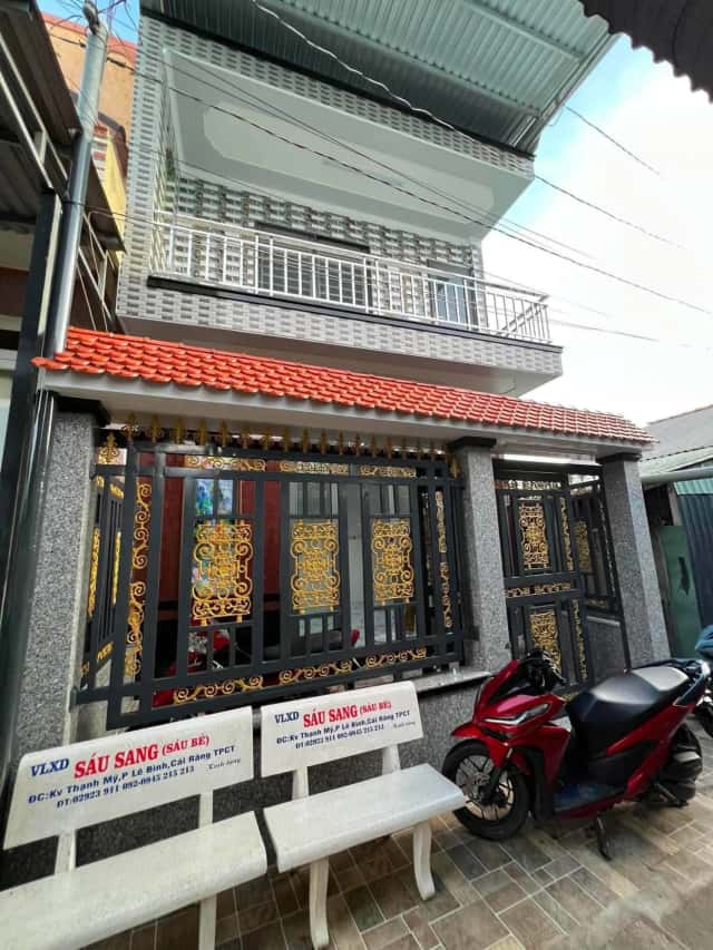 Bán nhà hẻm Khu Vực Phú Mỹ Quận Cái Răng, TP. Cần Thơ – 2 phòng ngủ, giá 1.3 tỷ