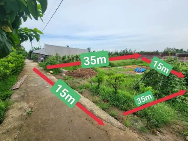 Bán đất hẻm Đường Huyện 53 Thị xã Bình Minh, Vĩnh Long – giá 750 triệu