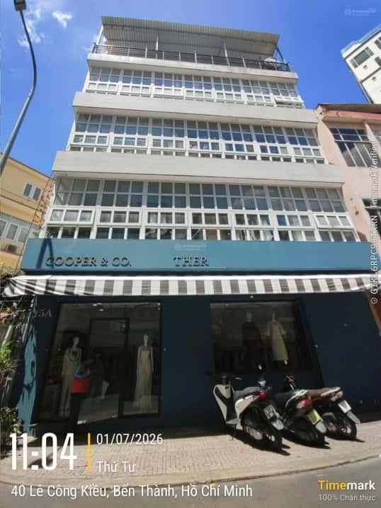 Bán nhà mặt tiền Lê Công Kiều Quận 1, TP.HCM – 4 phòng ngủ, giá 25 tỷ