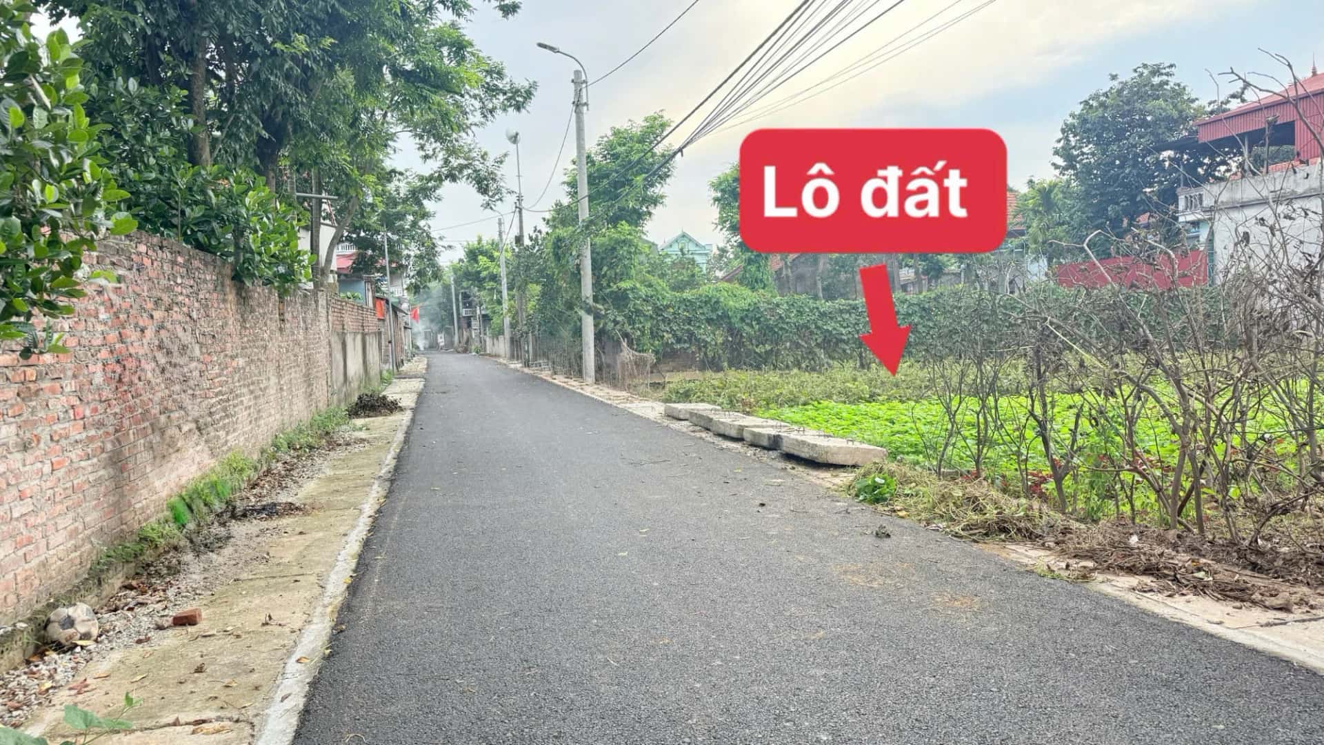 Bán đất Thôn Xuân Chiểu Huyện Vĩnh Tường, Vĩnh Phúc – giá 1.3 tỷ
