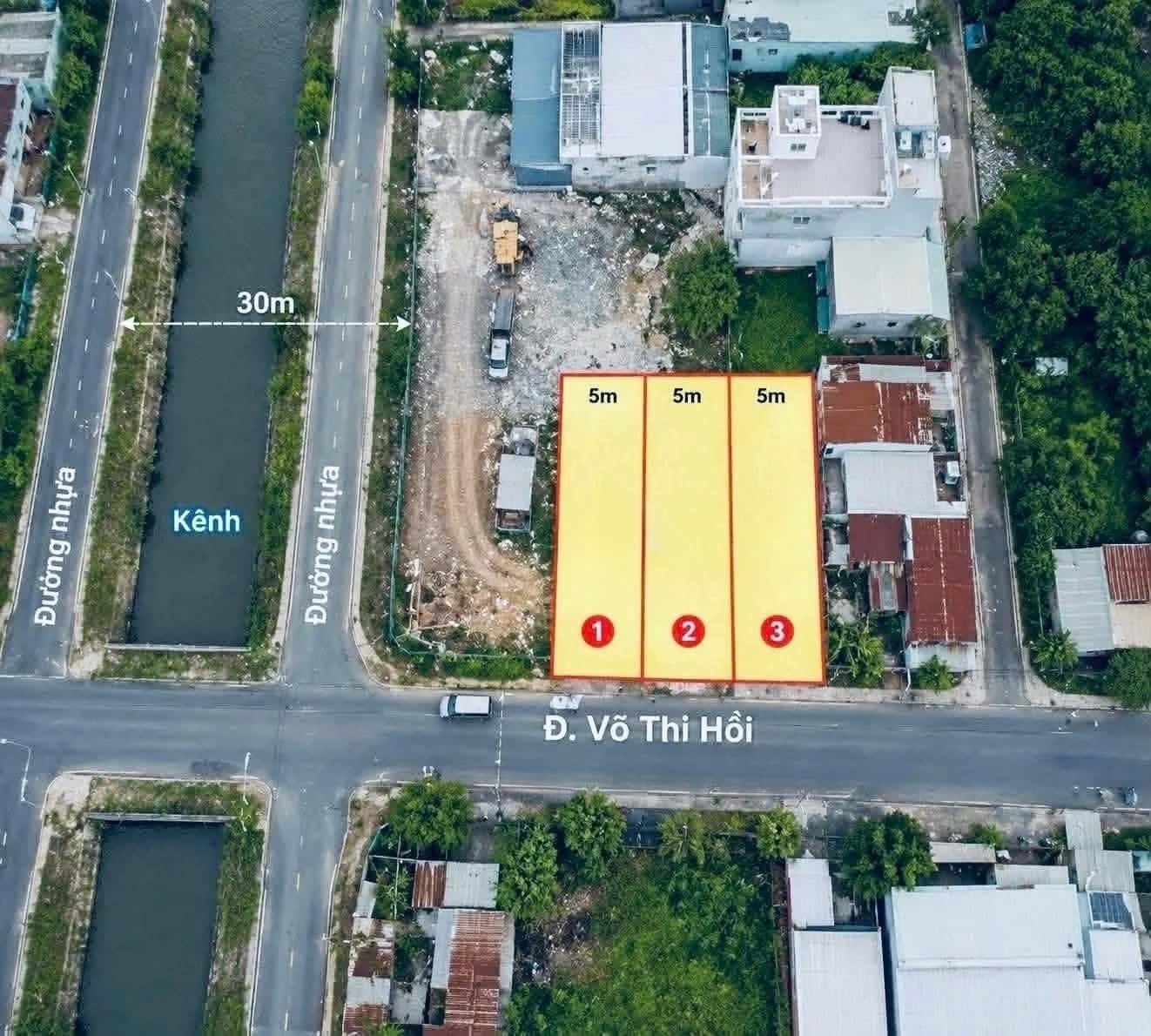 Bán đất Võ Thị Hồi  Huyện Hóc Môn, TP.HCM – giá 4.8 tỷ