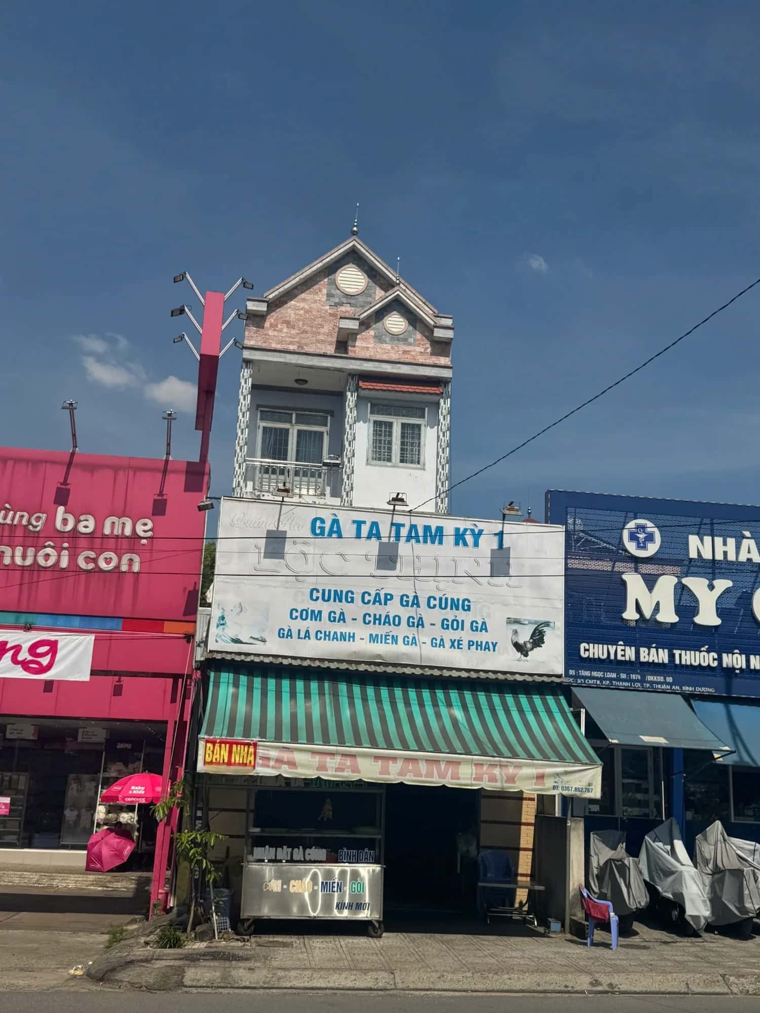 Bán nhà mặt tiền Cách Mạng Tháng 8 Thành phố Thuận An, Bình Dương – 3 phòng ngủ, giá 17 tỷ
