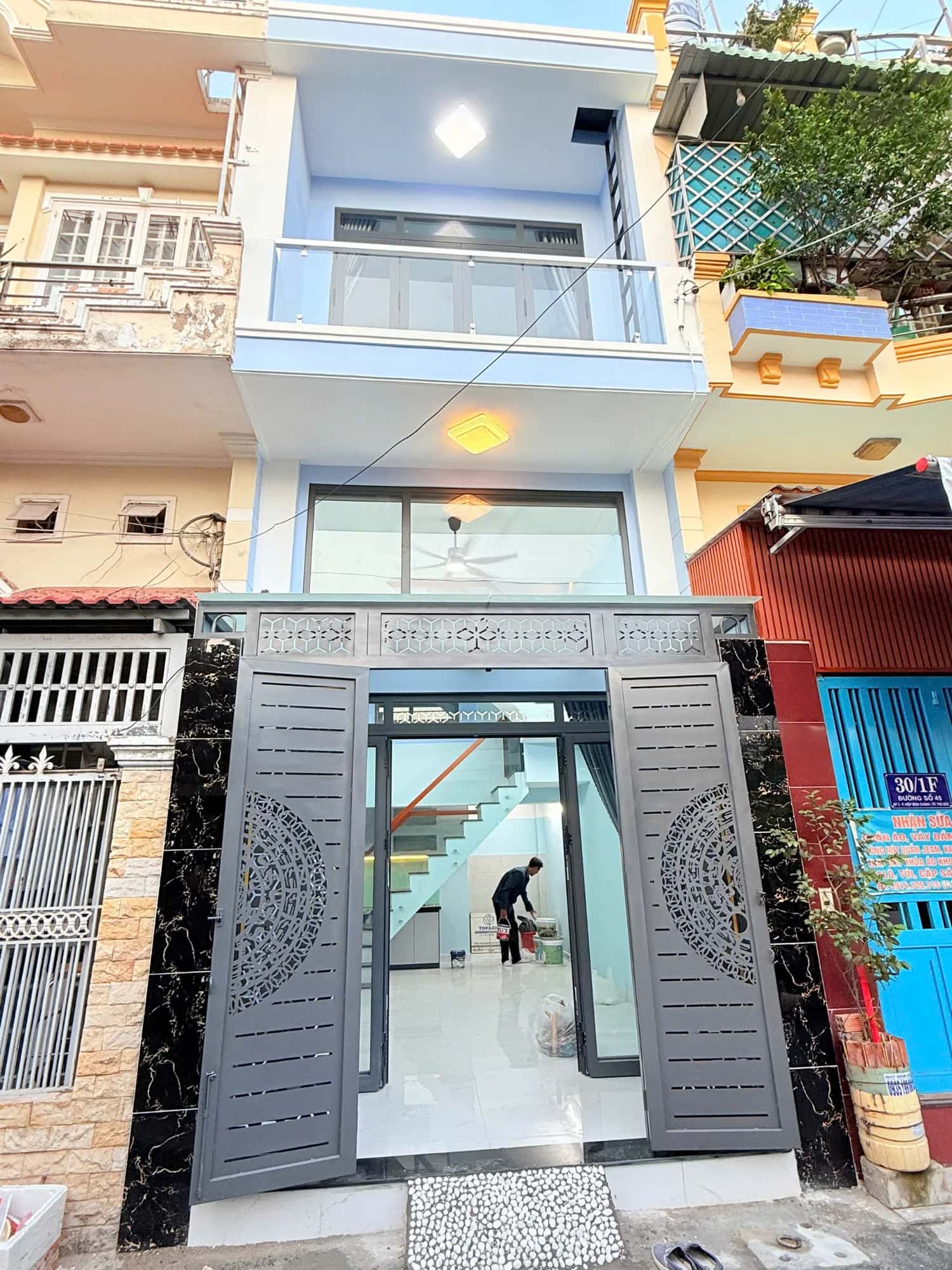 Bán nhà hẻm đường số 45 Thành phố Thủ Đức, TP.HCM – 2 phòng ngủ, giá 5.3 tỷ