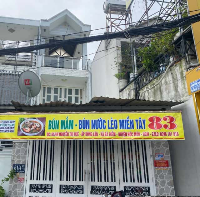 Bán nhà hẻm Nguyễn Thị Huê Huyện Hóc Môn, TP.HCM – 3 phòng ngủ, giá 6.5 tỷ