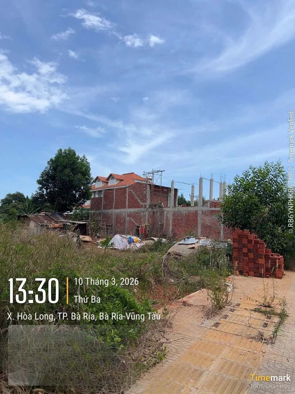 Bán đất Thửa 1774 - Tờ 14, đường số 43 Thành phố Bà Rịa, BRVT – giá 2.6 tỷ