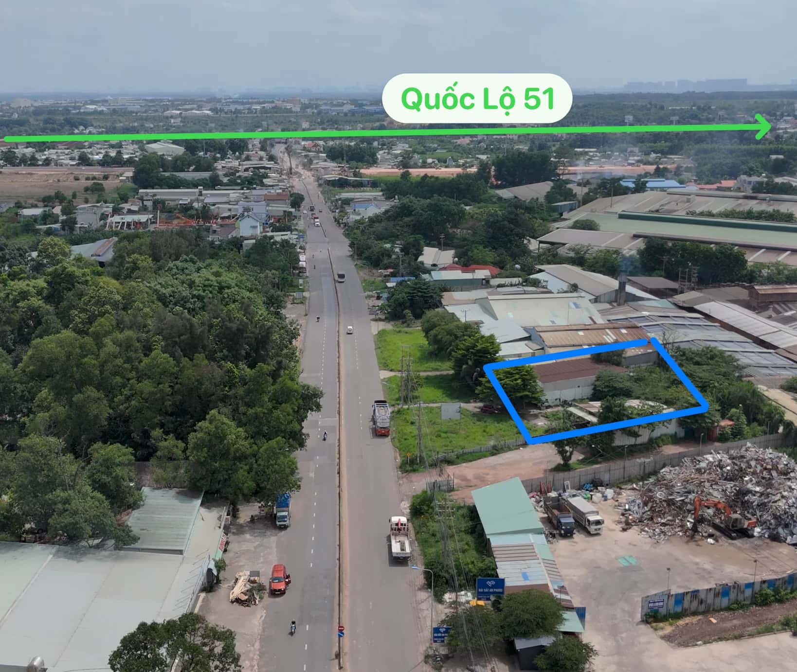 Bán đất Ấp 5 Huyện Long Thành, Đồng Nai – giá 14.5 tỷ