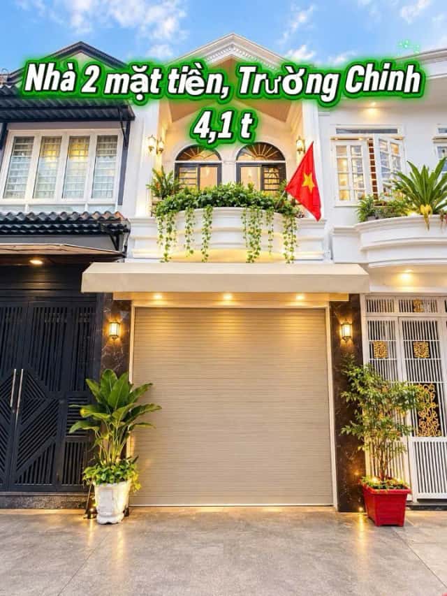 Bán nhà hẻm Trường Chinh Quận Tân Bình, TP.HCM – 2 phòng ngủ, giá 4.1 tỷ