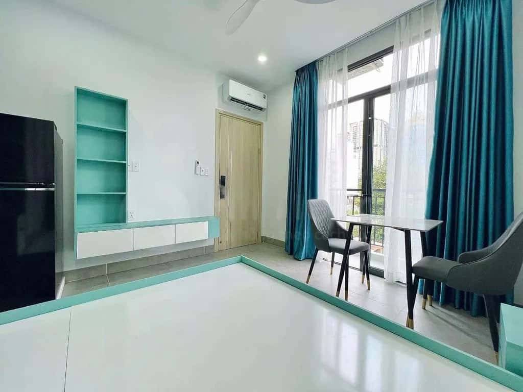 Cho thuê căn hộ dịch vụ Đường 57 Quận 2 cũ, TP.HCM – 1 phòng ngủ, giá 3.6 triệu