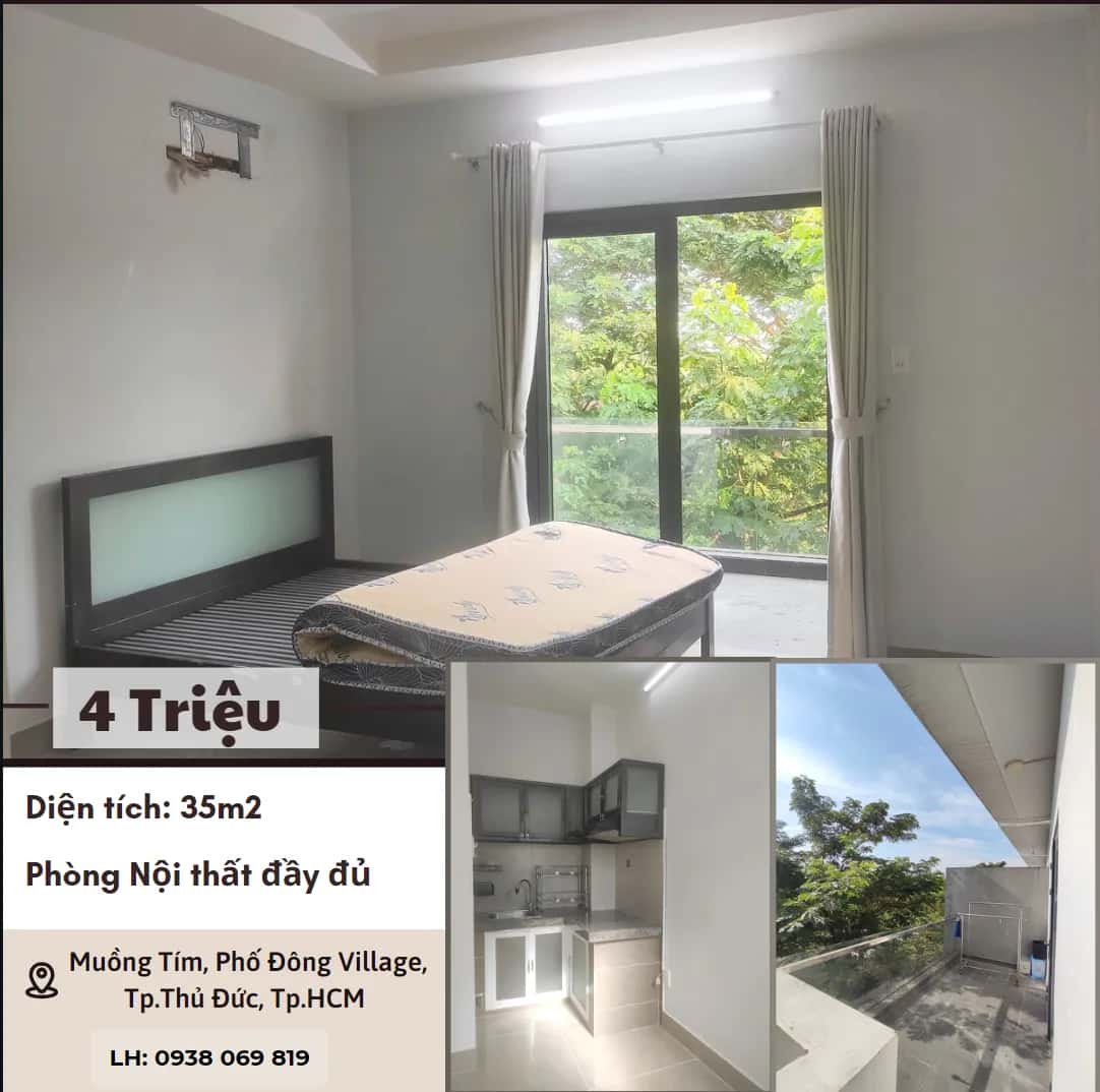 Cho thuê BĐS khác Đường Muồng Tím Quận 2, TP.HCM – giá 4 triệu