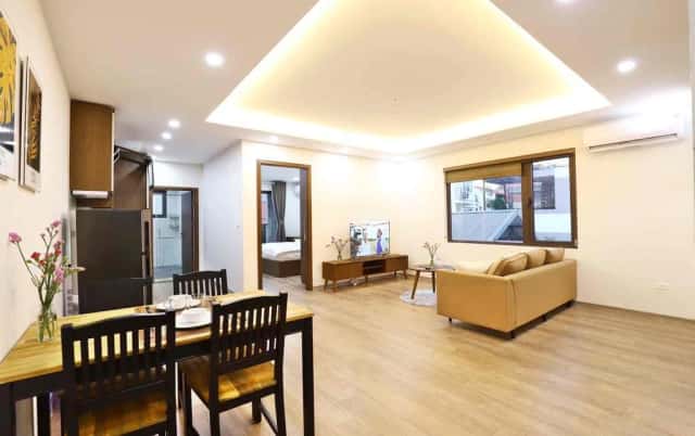 Cho thuê căn hộ dịch vụ Đường Âu Cơ Tây Hồ, Hà Nội – 1 phòng ngủ, giá 12.5 triệu