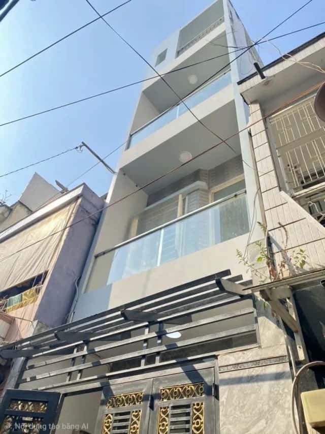 Cho thuê nhà hẻm Đường Trần Hưng Đạo Quận 1, TP.HCM – 2 phòng ngủ, giá 14 triệu