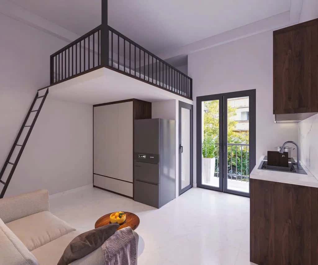 Cho thuê căn hộ chung cư Ngõ 2 Nghĩa Lộ Yên Nghĩa, Hà Nội – 1 phòng ngủ, giá 4.8 triệu
