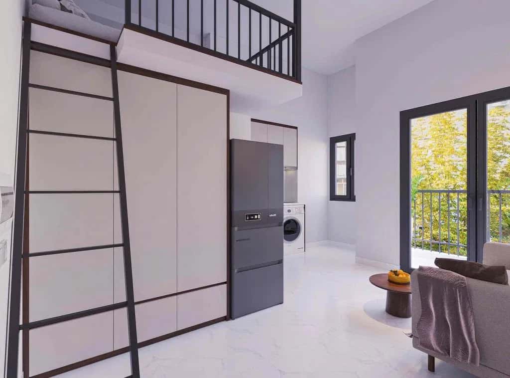 Cho thuê căn hộ chung cư Dương Nội, Hà Nội – 1 phòng ngủ, giá 4.5 triệu